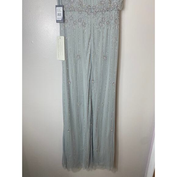 NWT ADRIANNA PAPELL DRESS GOWN 6 MOTHER OF THE BRIDE BRIDESMAID FORMAL EVENING - Picture 9 of 15